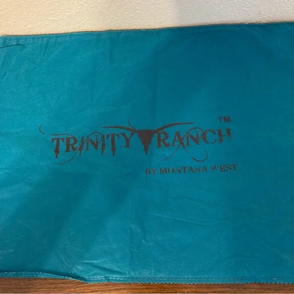 Trinity Ranch by Montana West Tote Handbag/Shoulder Bag Bing/Studded/Dust Cover - Picture 12 of 14